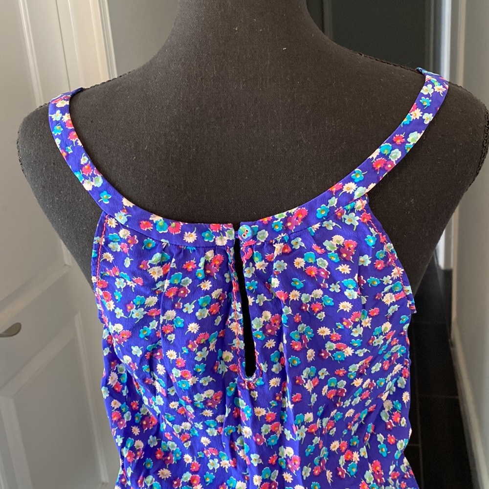 Rebecca Taylor Floral Silk Dress - Picture 4 of 6